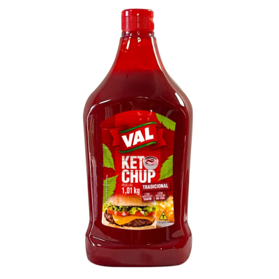 Ketchup Tradicional Val 9X1,010Kg