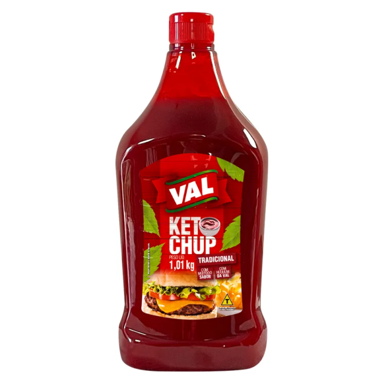 Ketchup Tradicional Val 9X1,010Kg