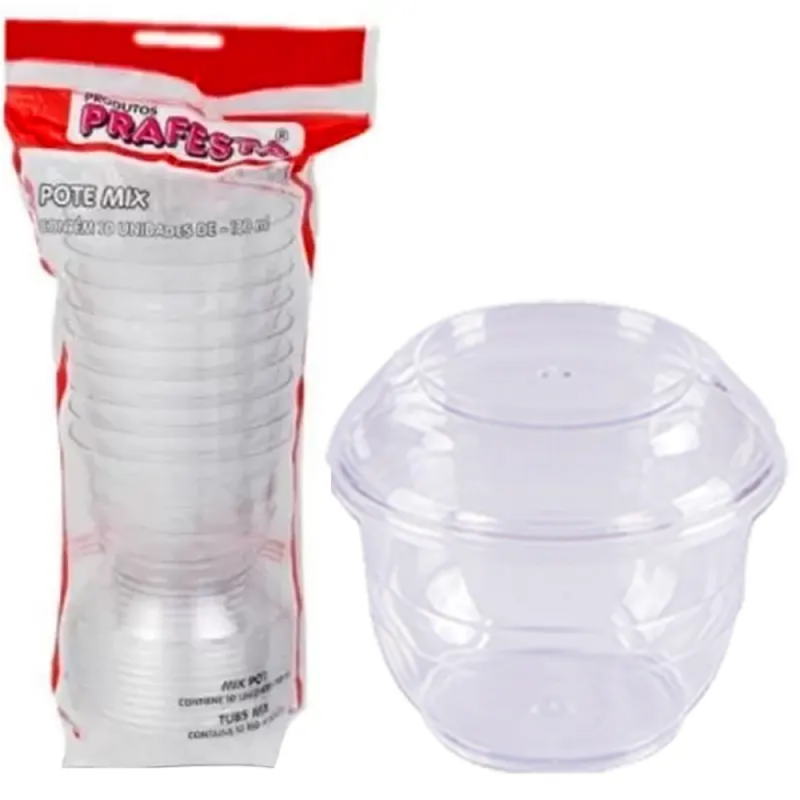 Pote Mix Requinte 180 Ml Prafesta 10 Un