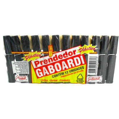 Prendedor Plastico Gigante Gaboardi 12 Un