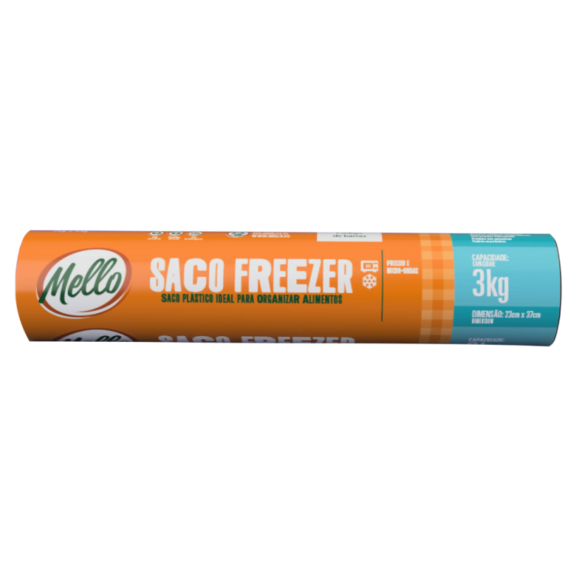 Saco Freezer 3Kg Mello 24Un