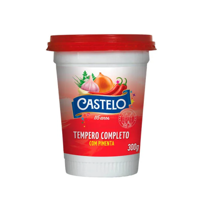 Tempero Comp C/ Pimenta Castelo 300G