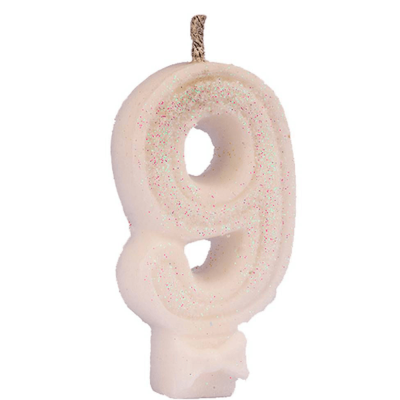 Vela Super N 9 Branca 10 Un - Bianco