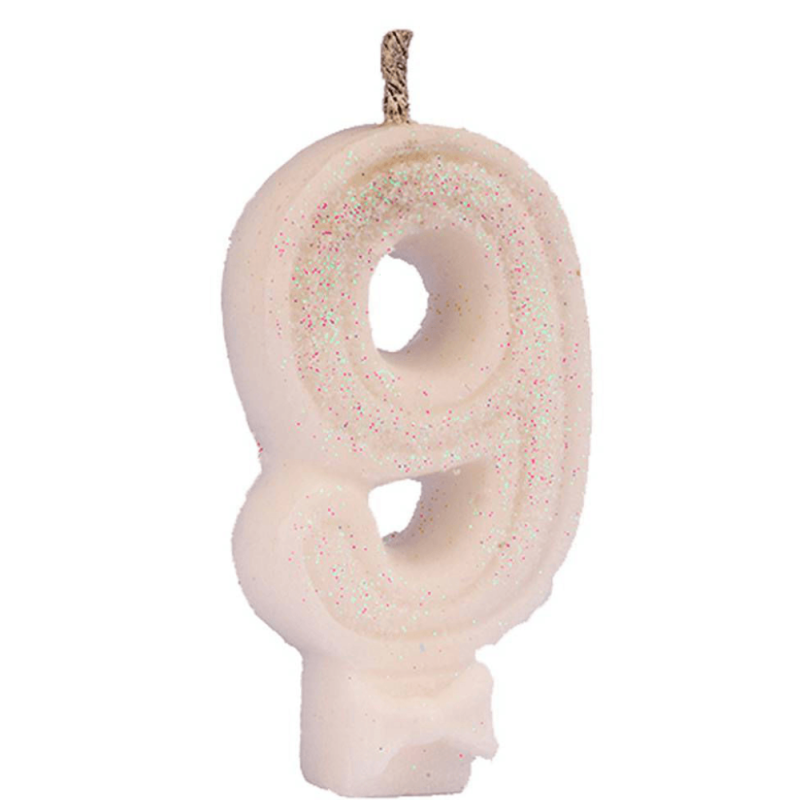 Vela Super N 9 Branca 10 Un - Bianco