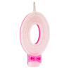 Vela Teimosa N 0 Rosa 10 Un - Bianco