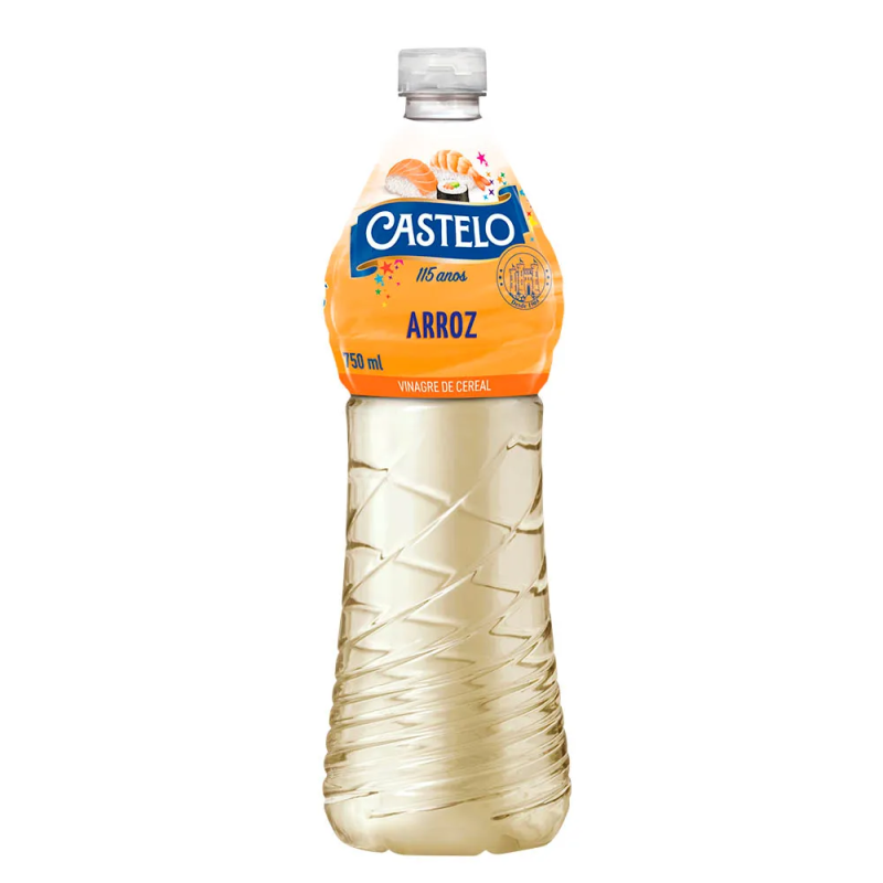 Vinagre Arroz Castelo 12X750 Ml