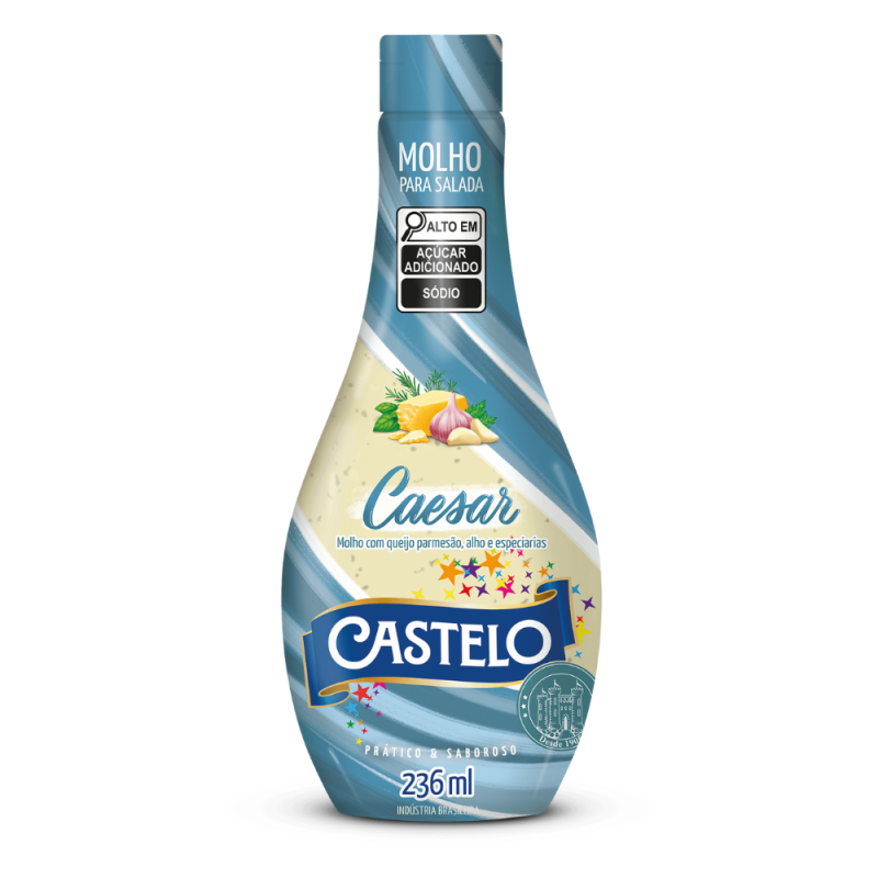 Molho Salada Caesar Castelo 236 Ml