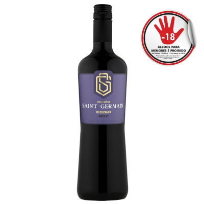 VINHO SAINT GERMAIN TTO MEIO SECO MERLOT 6X750ML