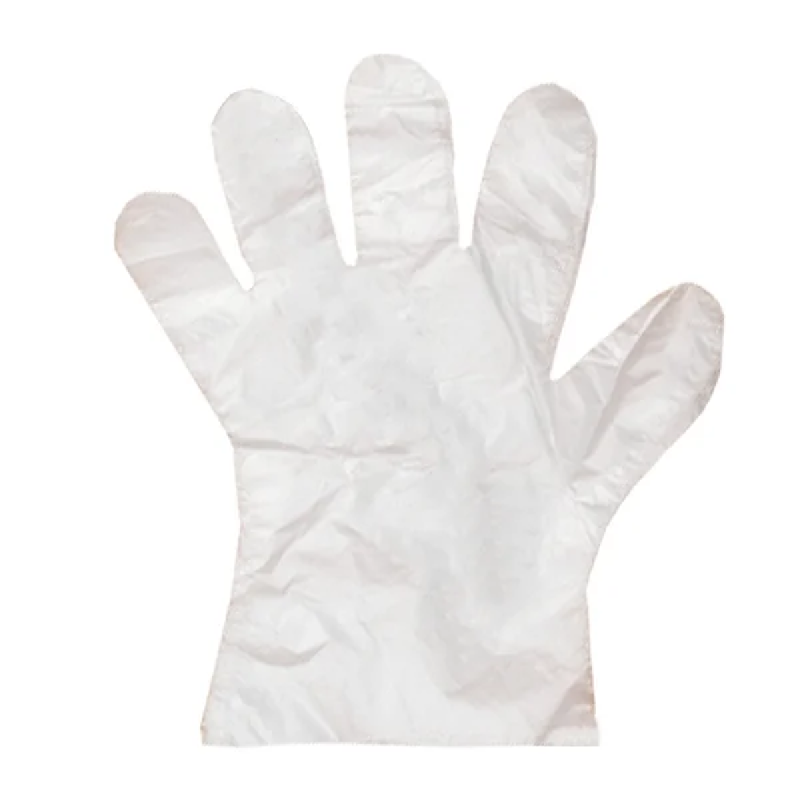 Luva Plastica Trasparente 100 Un