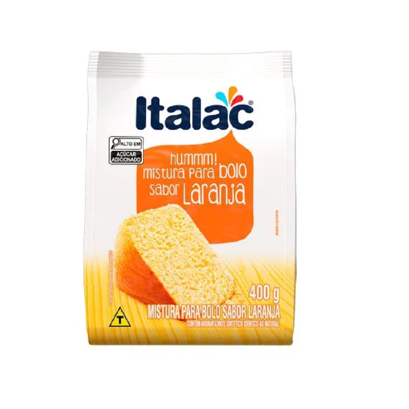 MISTURA PARA BOLO LARANJA ITALAC 12X400G