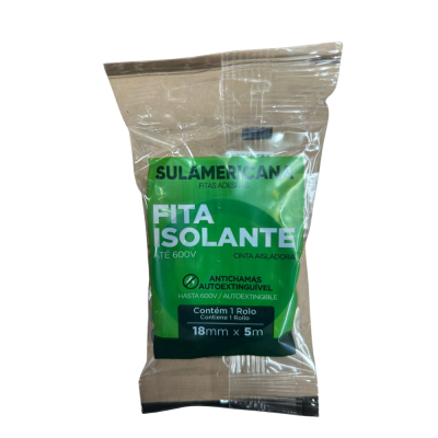 FITA ISOLANTE SULAMERICANA 12X18MMX5M