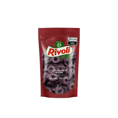 AZEITONA PRETA FATIADA RIVOLI 24X150G