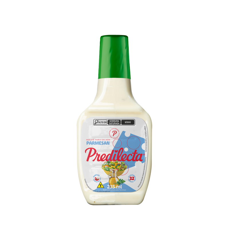 MOLHO SALADA PARMESAO PREDILECTA 3X235 ML