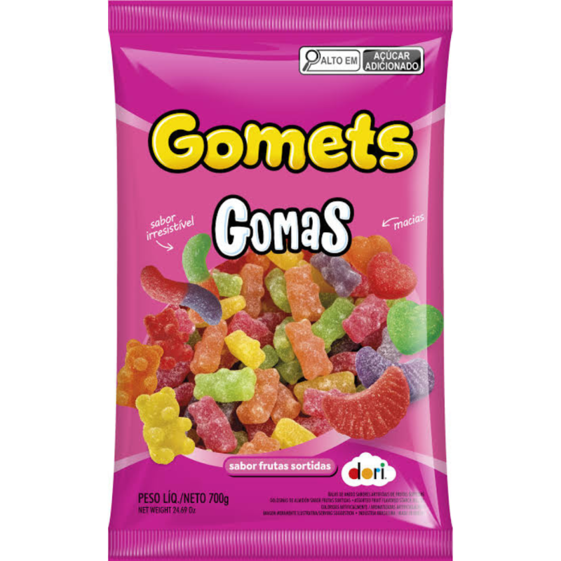 GOMETS GOMA URSO DORI 700G