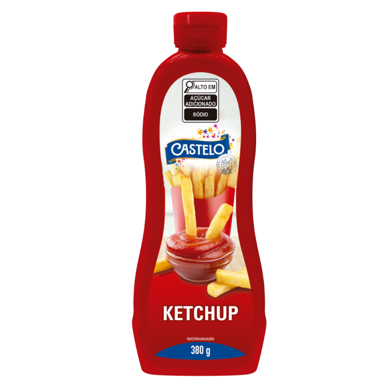 Ketchup Tradicional Castelo 12X380G