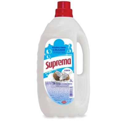 Lava Roupa Liquido Suprema Coco  6X3 Litros