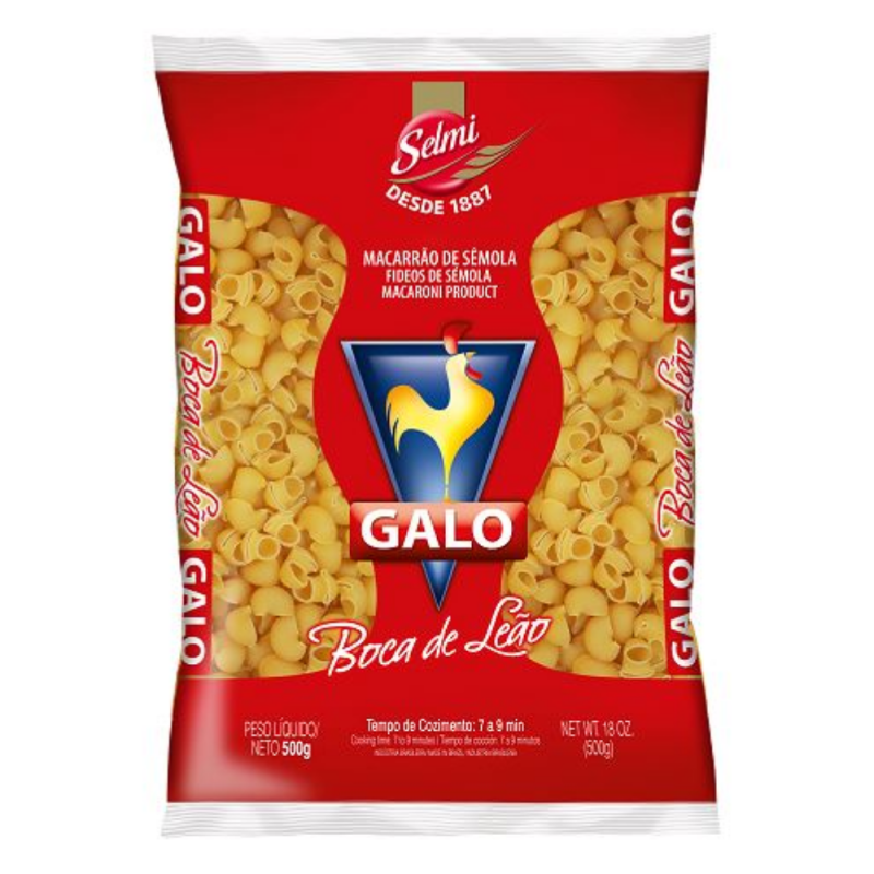 Macarrao Boca De Leao Galo  (20X500G)