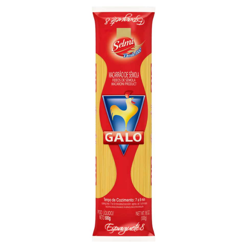 Macarrao Espaguete 8 Galo  (30X500G)