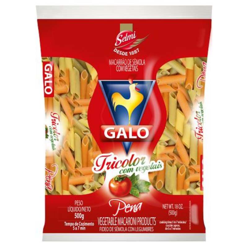 Macarrao Tricolori Pena Galo  (20X500G)