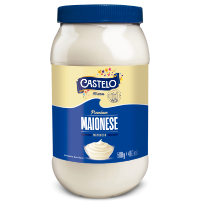 Maionese Castelo 12X 500G