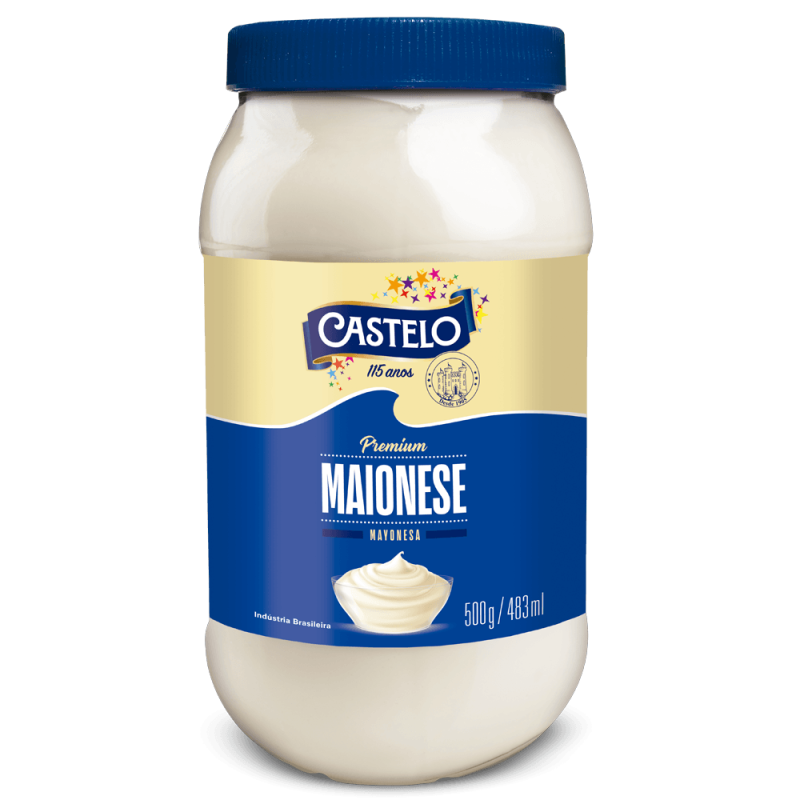 Maionese Castelo 12X 500G