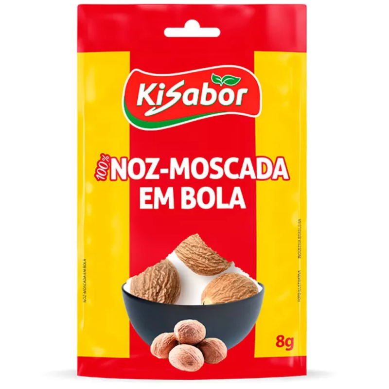 Noz Moscada Bola Kisabor 12X8G
