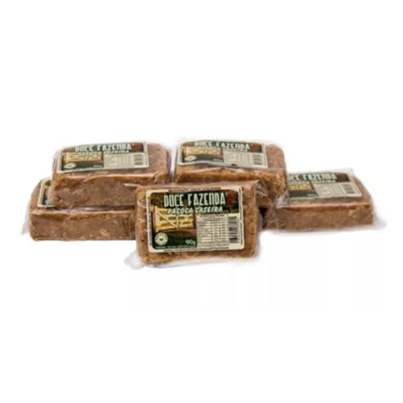 Pacoca Caseira Doce Fazenda 40X90G
